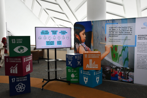 Young Gamechangers Initiative India showcased at UN-Habitat booth during Urban Innovations Fair held at 81st Session of ESCAP in Thailand
